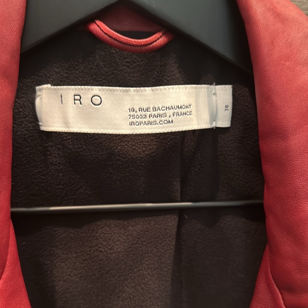 Iro Leather Jacket - image 4